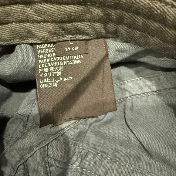 Balenciaga Dark Blue Gray Distressed Cap EUC - Picture 5 of 12